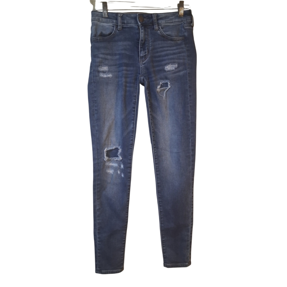 EUC AMERICAN EAGLE‎ Sz. 2R Super Stretch Skinny Jeggings